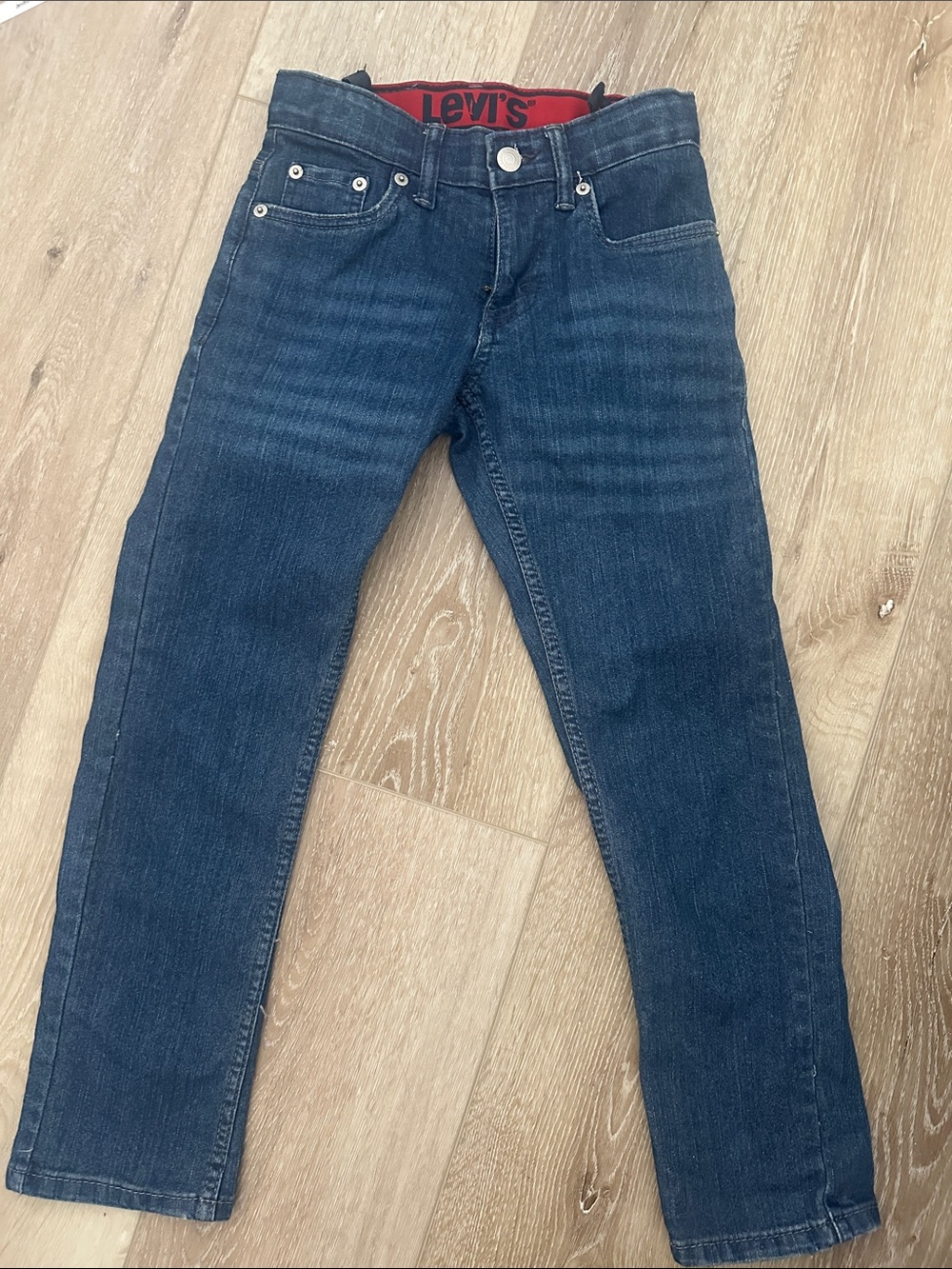 Levi's Dark Blue Straight-Leg Jeans